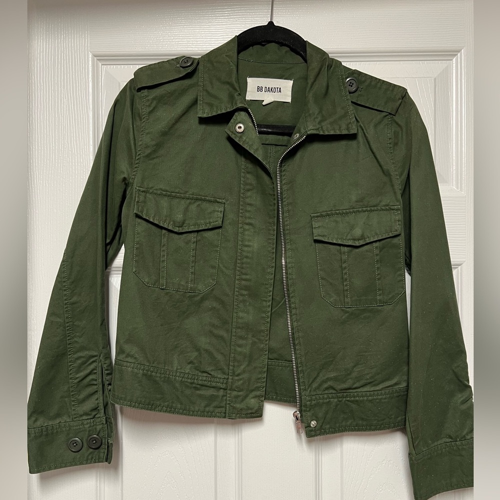 BB Dakota Green canvas jacket